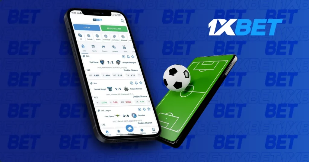 1xBet Korea의 모바일 애플리케이션으로 스포츠 베팅